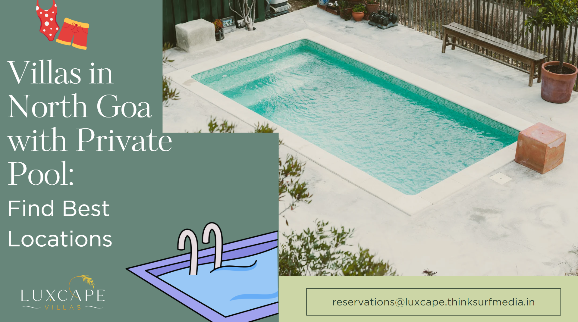 Villas in North Goa With Private Pool - Luxcape Villas